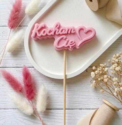 Topper - Kocham Cię - Różne kolory